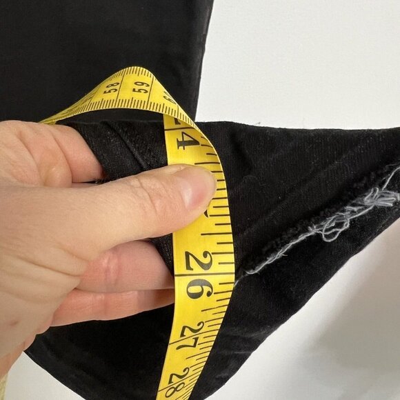 Spanx Women’s Distressed Ankle Skinny Jeans in Vintage Black Sz Medium 20213R - Picture 8 of 12